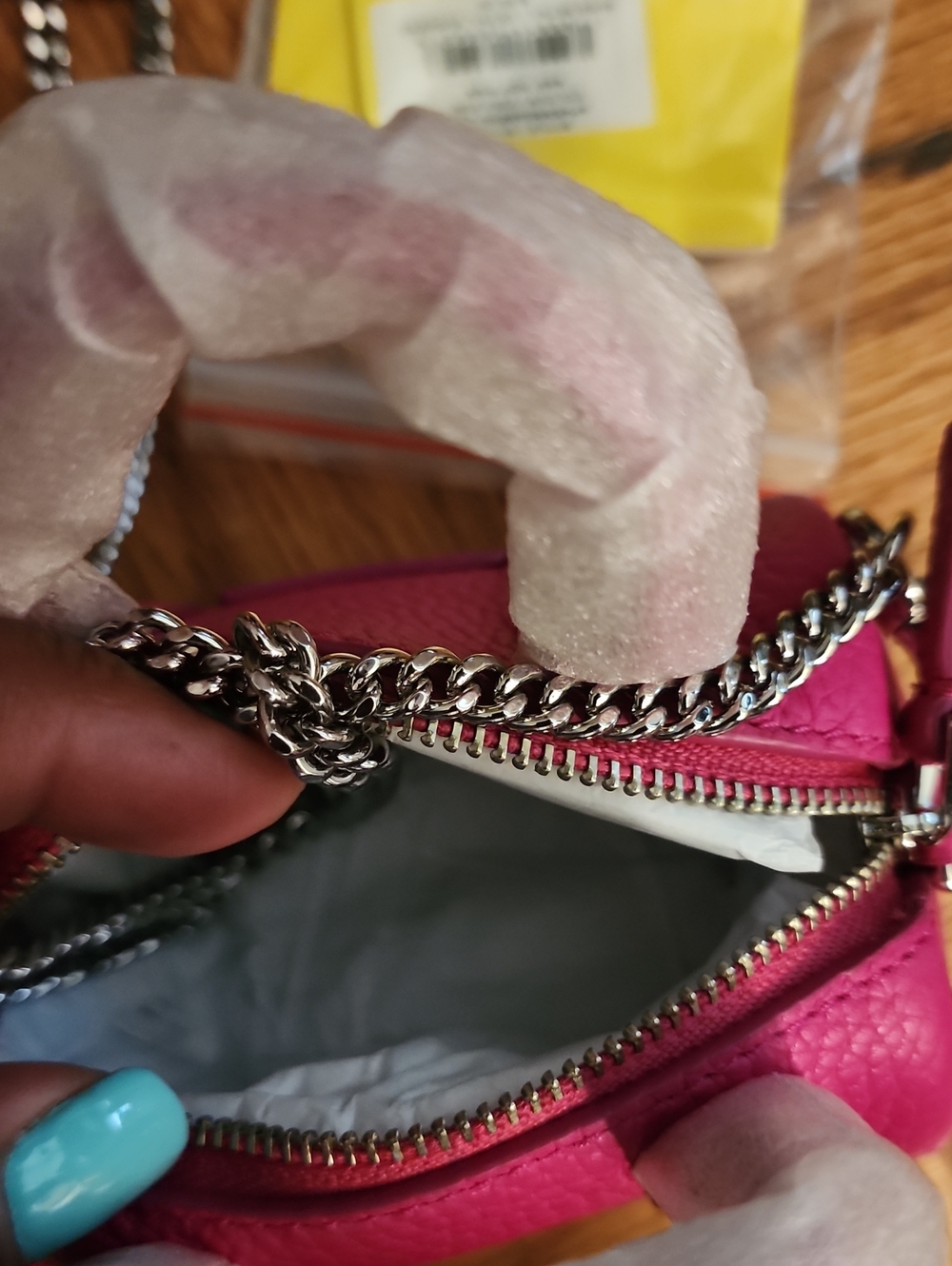 NWT Marc Jacobs The Duffle Mini Satchel — Fuchsia Pink - Picture 5 of 7